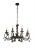 Подвесная люстра Arte Lamp Arena A8952LM-8BG