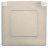 Рамка 1-постовая Legrand Etika с защитной крышкой слоновая кость 672560