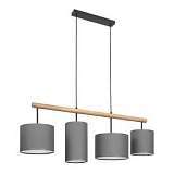 Подвесной светильник TK Lighting 4458 Deva Graphite