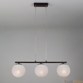 Подвесной светильник Eurosvet Globe 70069/3 хром/черный