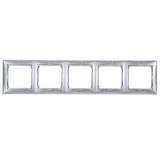 Рамка 5-постовая Legrand Valena алюминий модерн 770345