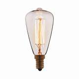 Лампа накаливания E14 40W колба прозрачная 4840-F