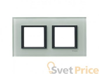 Рамка 2-постовая Schneider Electric Unica Class MGU68.004.7C3