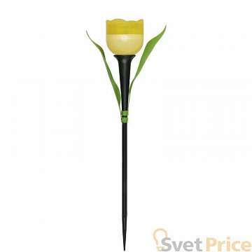 Светильник на солнечных батареях (UL-00004277) Uniel Promo USL-C-452/PT305 Yellow Tulip