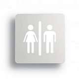 Настенный светодиодный светильник Ideal Lux Sign AP80 Toilet