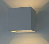 Уличный настенный светодиодный светильник Arte Lamp Rullo A1414AL-1WH