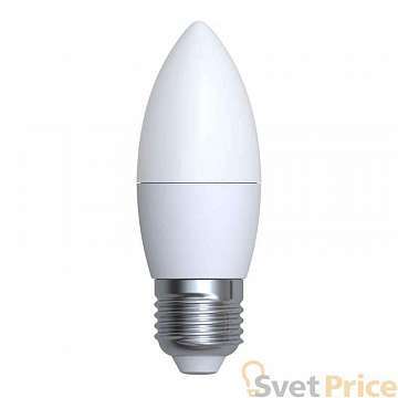 Лампа светодиодная (UL-00003798) E27 7W 4000K матовая LED-C37-7W/NW/E27/FR/NR
