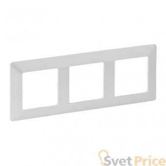 Рамка 3-постовая Legrand Valena Life Жемчуг 754143