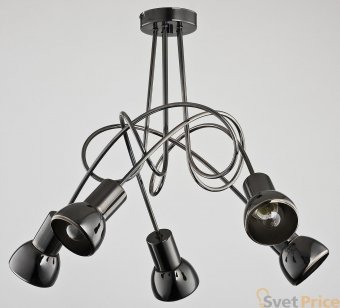 Потолочная люстра Alfa Tango Black Chrome 24675