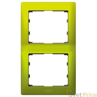 Рамка 2-постовая Legrand Galea Life волшебный зеленый 771926