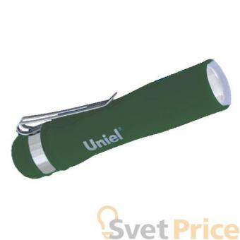 Карманный светодиодный фонарь Uniel (UL-00000209) от батареек 95х20 25 лм S-LD045-B Green