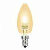 Лампа галогенная (04119) E14 42W свеча золотоая HCL-42/CL/E14 candle gold