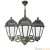 Уличный подвесной светильник Fumagalli Sichem/Saba 3L K22.120.S30.BYF1R