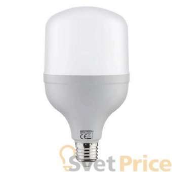 Лампа светодиодная E27 30W 6400К матовая 001-016-0030