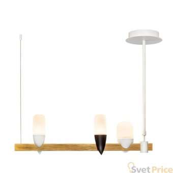 Подвесная светодиодная люстра Loft IT Whisper 1028-3WH