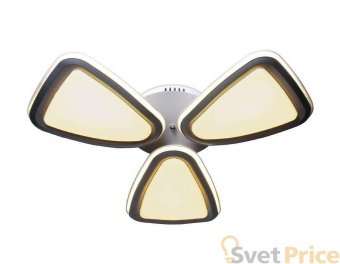 Потолочная светодиодная люстра Ambrella light Orbital Granule FG1010/3 WH/SL 204W D770