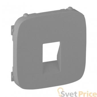 Лицевая панель Legrand Valena Allure аудиорозетки алюминий 755367