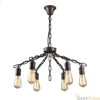 Подвесная люстра Toplight Kristen TL1181H-06BK