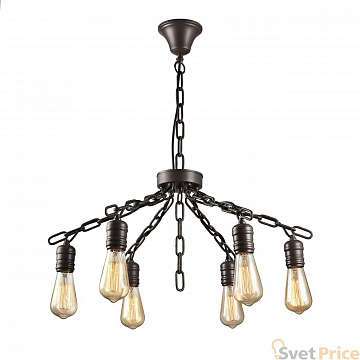 Подвесная люстра Toplight Kristen TL1181H-06BK