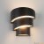 Уличный настенный светодиодный светильник Elektrostandard 1535 Techno LED Helix черный 4690389116032