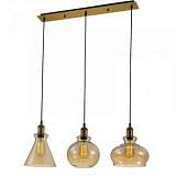 Подвесной светильник Crystal Lux Tre SP3 L Amber