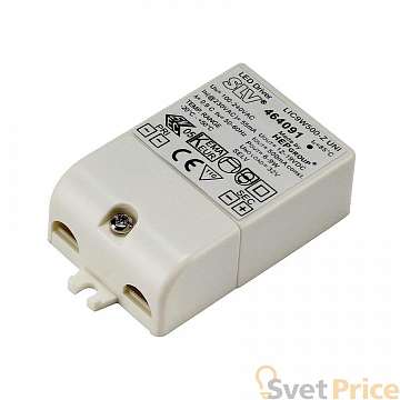 Блок питания SLV 6-9W 500mA 464091