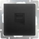 Розетка Ethernet RJ-45 черный матовый WL08-RJ-45 4690389054259