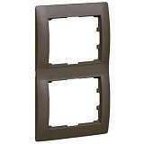 Рамка 2-постовая Legrand Galea Life темная бронза 771206