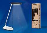 Настольная лампа (UL-00000806) Uniel TLD-531 Black-White/LED/400Lm/4500K/Dimmer