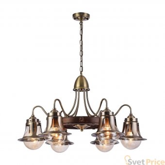 Подвесная люстра Arte Lamp A7006LM-6AB