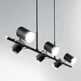 Светодиодный спот Ideal Lux Shots SP6 Nero
