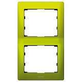 Рамка 2-постовая Legrand Galea Life волшебный зеленый 771926