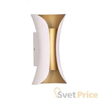 Уличный настенный светодиодный светильник Odeon Light Krista 3886/6WG