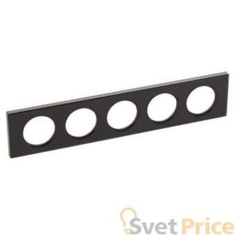 Рамка 5-постовая Legrand Celiane смальта графит 069310