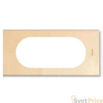 Рамка 4/5-модульная Legrand Celiane клен 069215