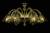 Потолочная люстра Arte Lamp Corno A9002PL-8CC страна Италия Потолочная люстра Arte Lamp Corno A9002PL-8CC