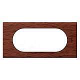 Рамка 4/5-модульная Legrand Celiane орех 069225