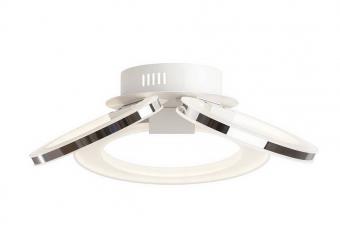 Потолочный светодиодный светильник IDLamp Arien 400/3PF-LEDWhitechrome