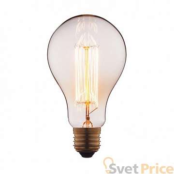 Лампа накаливания E27 60W груша прозрачная 9560-SC