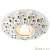Встраиваемый светильник Ambrella light Desing D4455 W