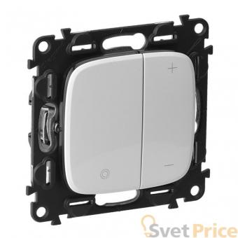 Светорегулятор Legrand Valena Allure клавишный без нейтрали белый 752762
