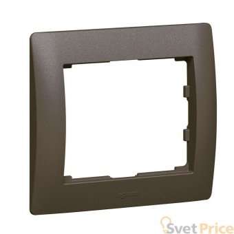 Рамка 1-постовая Legrand Galea Life темная бронза 771201