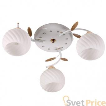 Потолочная люстра IDLamp Filomena 821/3PF-LEDWhitegold