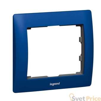 Рамка 1-постовая Legrand Galea Life волшебный синий 771911