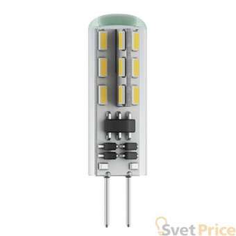 Лампа светодиодная филаментная Voltega G4 2.5W 4000К прозрачная VG9-K1G4cold2W 6984