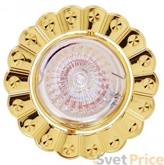Встраиваемый светильник Horoz Papatya HL759 золото 015-016-0050 (HL759)