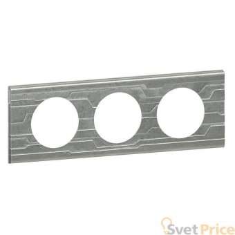 Рамка 3-постовая Legrand Celiane Corian техно 069043