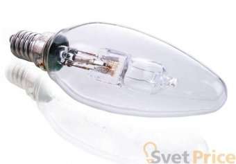Лампа галогеновая Deko-Light e14 30w 2700k свеча прозрачная 332244