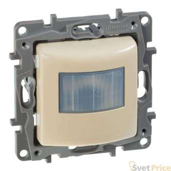 Датчик движения Legrand Etika без нейтрали 400W слоновая кость 672317