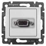 Розетка HD15 Legrand Valena белая 770083